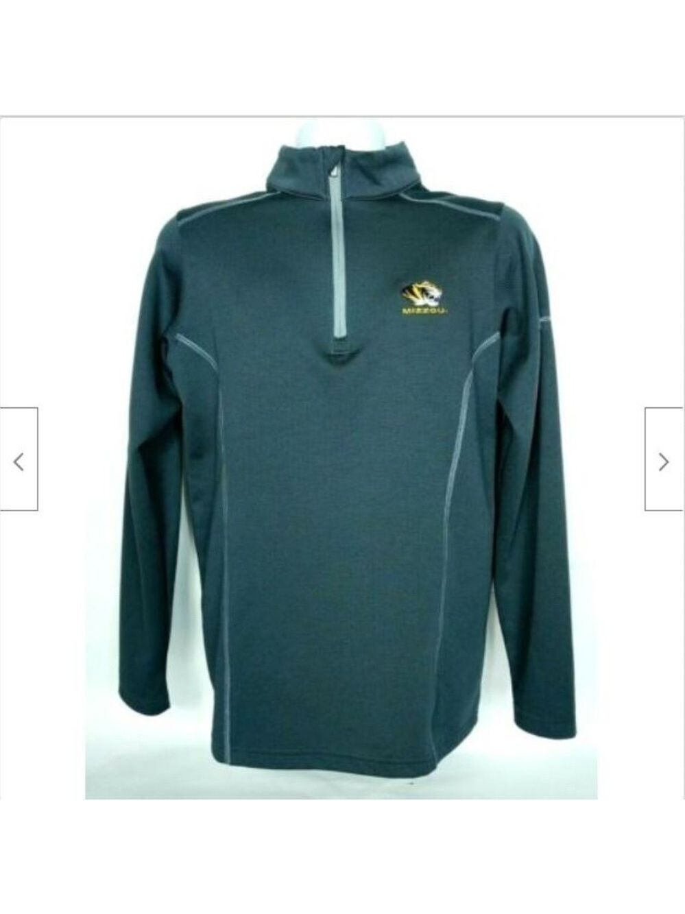 Under Armour Mizzou Tigers 1/2 Zip Pullover Small